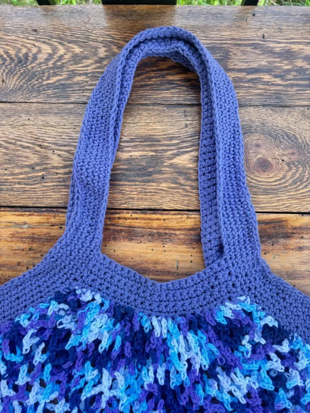 Crochet Market Bag - Picture 4 of 5